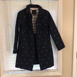 “Oh Whale” rain coat